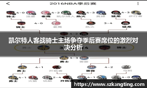 凯尔特人客战骑士主场争夺季后赛席位的激烈对决分析